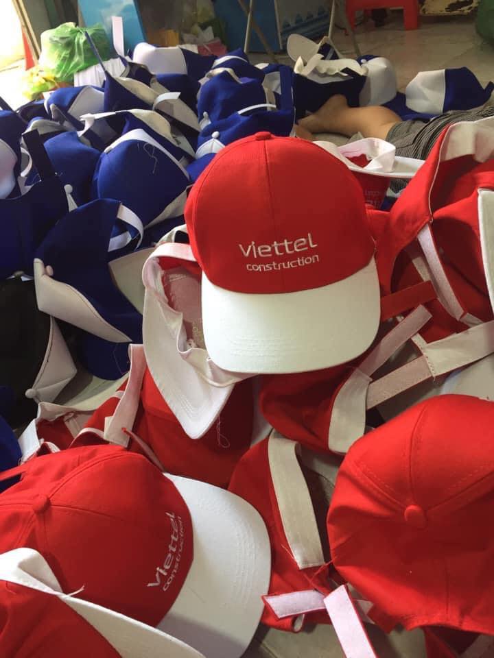 Thiết kế nón tập đoàn Viettel
